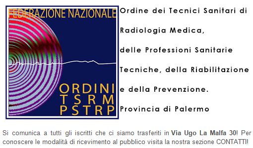 Ordine TSRM e PSTRP Provincia di Palermo